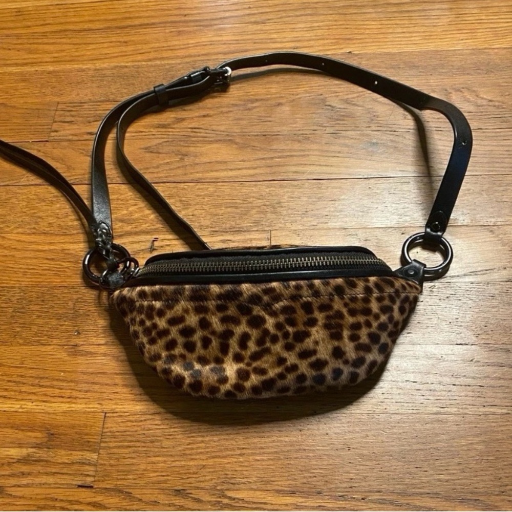 Rebecca Minkoff Bree Belt Bag – Leopard Haircalf - Picture 2 of 12